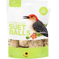 Pacific Bird & Supply Co. 6 Pack Woodpecker Suet Balls, 1lb 5oz