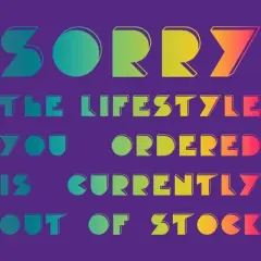 Women's Design By Humans The Lifestyle You Ordered Is Currently Out Of Stock By OmegaAlpha Racerback Tank Top