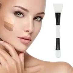 Unique Bargains Durable Double Head Facial Mask Brush 1 Pc