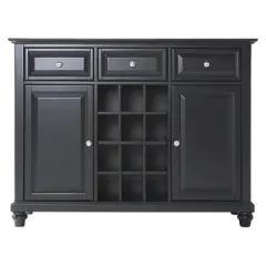 Cambridge Buffet Server / Sideboard Cabinet with Wine Storage