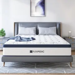 12 inch King Hybrid Mattress in a Box, Cooling Gel Infused Memory Foam and Pocket Spring Mattress, Medium Firm, 76 x 80 inches