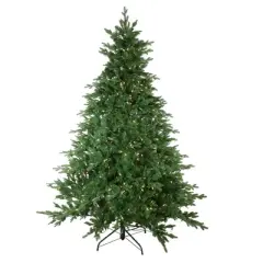 Northlight Real Touch&trade;️Pre-Lit Full Minnesota Balsam Fir Artificial Christmas Tree - 6.5' - Warm White LED