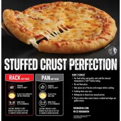 Red Baron Four Cheese Stuffed Crust Frozen Pizza - 22.75oz