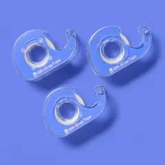 3pk Gift Wrap Tape - up&up&trade;: Clear Plastic Tape for Gift Wrapping, 0.75" Width, 300" Length, Christmas Wrapping