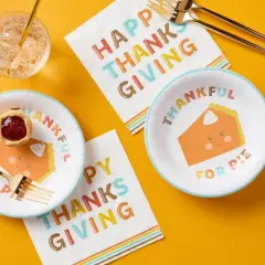 20ct Happy Thanksgiving Lunch Napkins - Spritz&trade;