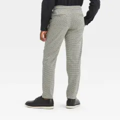 Boys' Houndstooth Knit Pull-On Pants - Cat & Jack&trade; Brown