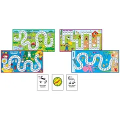 Carson Dellosa Education What Time Is It? Board Game, Grade K-3