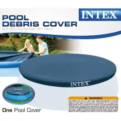 Intex 15' Easy Set Swimming Pool Debris Vinyl Cover Tarp | 28023E
