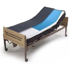 ProHeal Multi-Tiered Foam Hospital Bed Mattress - 36" x 76" x 6"