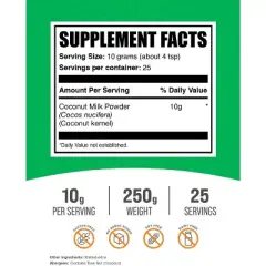 BulkSupplements Coconut Milk Powder