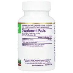 Paradise Herbs Ginger, 60 Vegetarian Capsules (250 mg per Capsule)