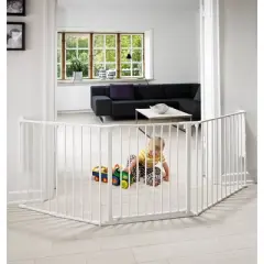 BabyDan Flex Gate - L - White