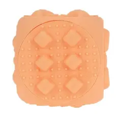 Nuby Silicone Block Poppers - Neutral - 2pk