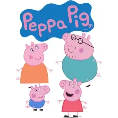Boy's Peppa Pig Family Logo T-Shirt