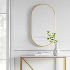 16" x 28" Metal Oval Pill Mirror - Project 62&trade;