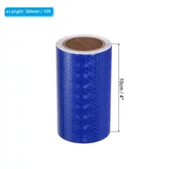 Unique Bargains High Visibility Waterproof Self-Adhesive Warning Safety Reflective Tape