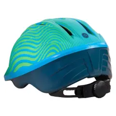 Schwinn Classic Waves Toddler Helmet &ndash; Blue/Green