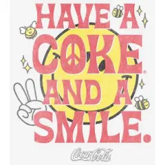 Women's Coca Cola Unity Have a Coke and a Smile Peace T-Shirt