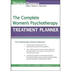 The Complete Women's Psychotherapy Treatment Planner - (PracticePlanners) by  Julie R Ancis & David J Berghuis (Paperback)