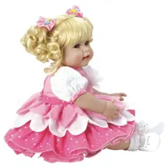 Adora Realistic Baby Doll Ice Cream Party Toddler Doll - 20 inch, Soft CuddleMe Vinyl, Light Blonde Hair, Blue Eyes