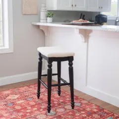 Marino Backless Barstool Wood - Linon