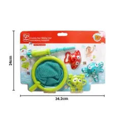 Hape Double Fun Jumping Sea Creatures Fishing Set Ages 2+