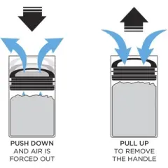 Prepara Evak Fresh Saver Short - Black Handle, Variety Pack (Set of 3)