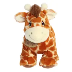 Aurora Small Raffie Giraffe Precious Moments Inspirational Stuffed Animal Brown 9"
