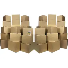 UBMOVE Moving Kit #5 42 Small/Medium/Large Boxes And Room Labels