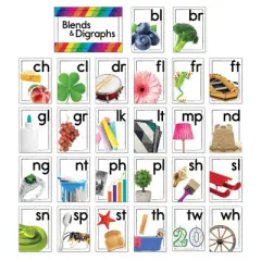 Carson Dellosa Education Blends and Digraphs Bulletin Board Set