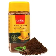 Cothas Traditional Royal Blend Instant Coffee Powder - Pack of 6 ,  Each Bottle 45g = 4lbs [ Coffee : 100% ]