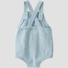 little Planet By Carter's Baby Ridge Bubble Bodysuit - Blue