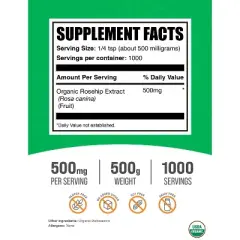 BulkSupplements Rosehip Extract Powder