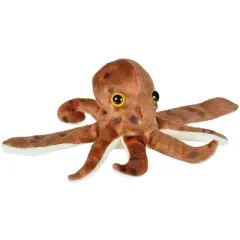 Wild Republic Huggers Octopus Stuffed Animal, 8 Inches