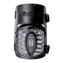 Tommyco - Rough Terrain Hinged Knee Pads - Black - 6.5 in.