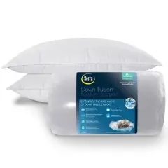 2pk Down Illusion Medium Bed Pillow - Serta
