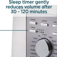 Lectrofan Sound+Sleep SE Special Edition High Fidelity Sleep Sound Machine Real Non-Looping Nature Sounds Fan Sounds Noise Great For Any Room