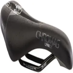 Chromag Lynx DT Saddle - Chromoly, Black/Grey