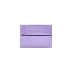 LUX A6 Invitation Envelopes 4 3/4 x 6 1/2 50/Box Amethyst Metallic 5375-17-50