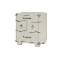 22" Orchest 3 Drawer Nightstand Gray - Acme Furniture
