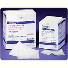 Gentell - Ducare - Sterile Woven Gauze Sponge - 8 in. x 4 in. - 12-Ply