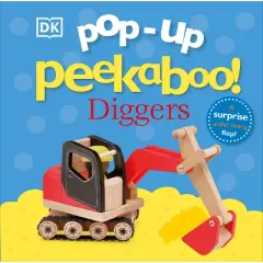Pop-Up Peekaboo! Diggers - by  DK (Board Book)