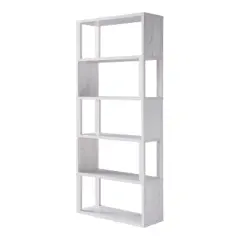 70.5" Montalva 5 Shelf Bookcase White Oak - HOMES: Inside + Out