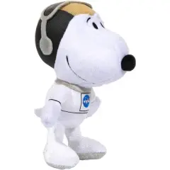 JINX Inc. Snoopy in Space 7.5 Inch Plush | Snoopy in White NASA Suit