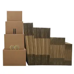 UBMOVE 8 Room Economy Kit 94 Boxes, Moving Supplies Tape & Markers