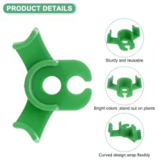 Unique Bargains Plastic Durable Adjustable Lightweight Plant Clips
