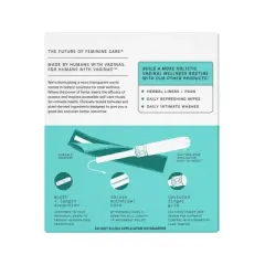 The Honey Pot Company, Organic Cotton Core Super Applicator Tampons - 18ct