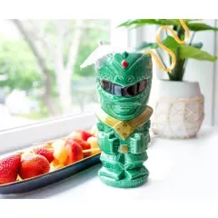 Beeline Creative Geeki Tikis Power Rangers Green Ranger Ceramic Mug | Holds 16 Ounces