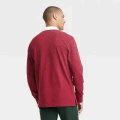 Men's Long Sleeve Rugby Polo Shirt - Goodfellow & Co&trade;