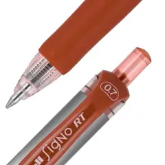 uni-ball Signo Gel RT Retractable Gel Pens Medium Point Red Ink 512775